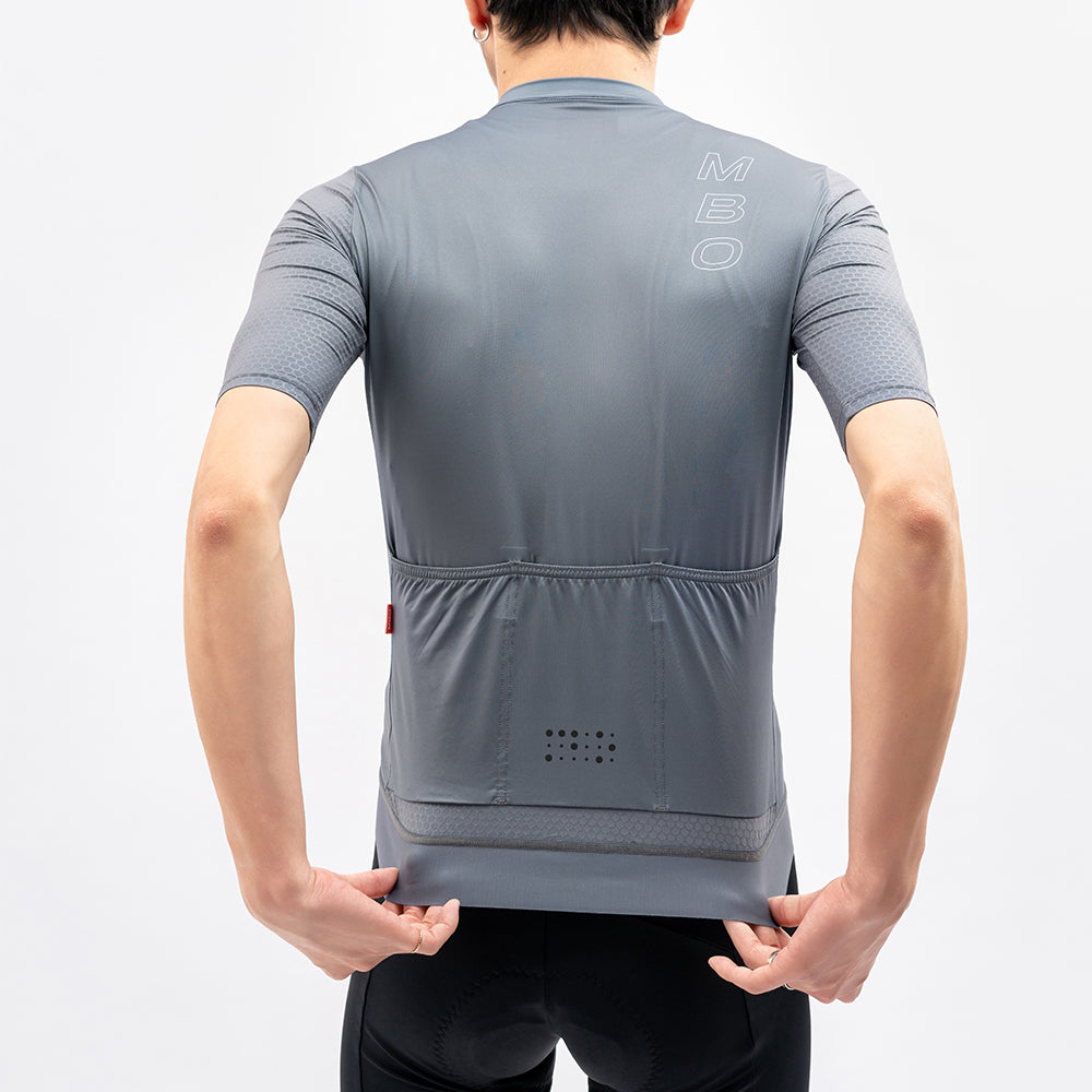 Men's Short Sleeve Jersey- Hollow Valley Prime Jersey Smoked Grey