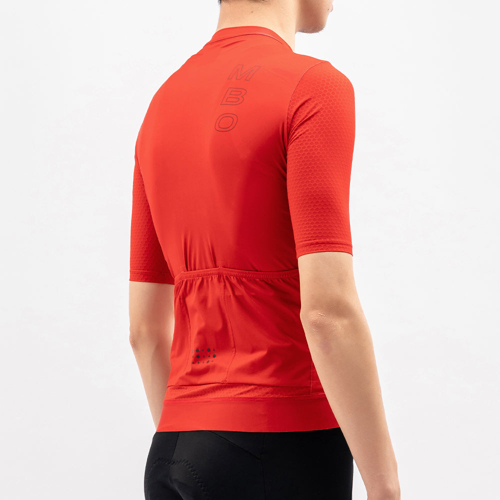 Men's Short Sleeve Jersey- Hollow Valley Prime Jersey Chrome Red