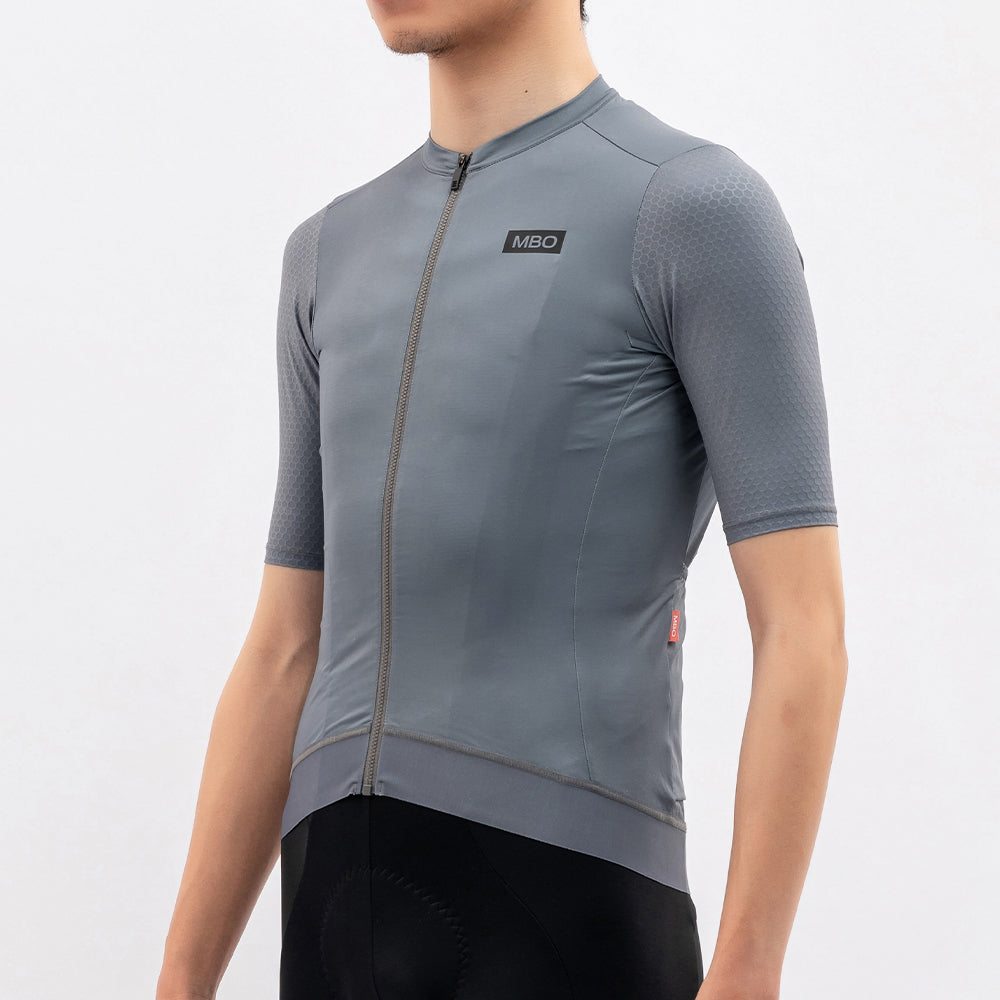 Men's Short Sleeve Jersey- Hollow Valley Prime Jersey Smoked Grey