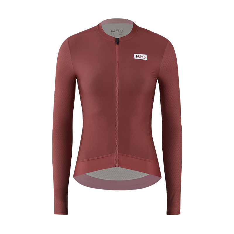 Women's Long Sleeve Jersey- Hollow Valley Prime Jersey Red