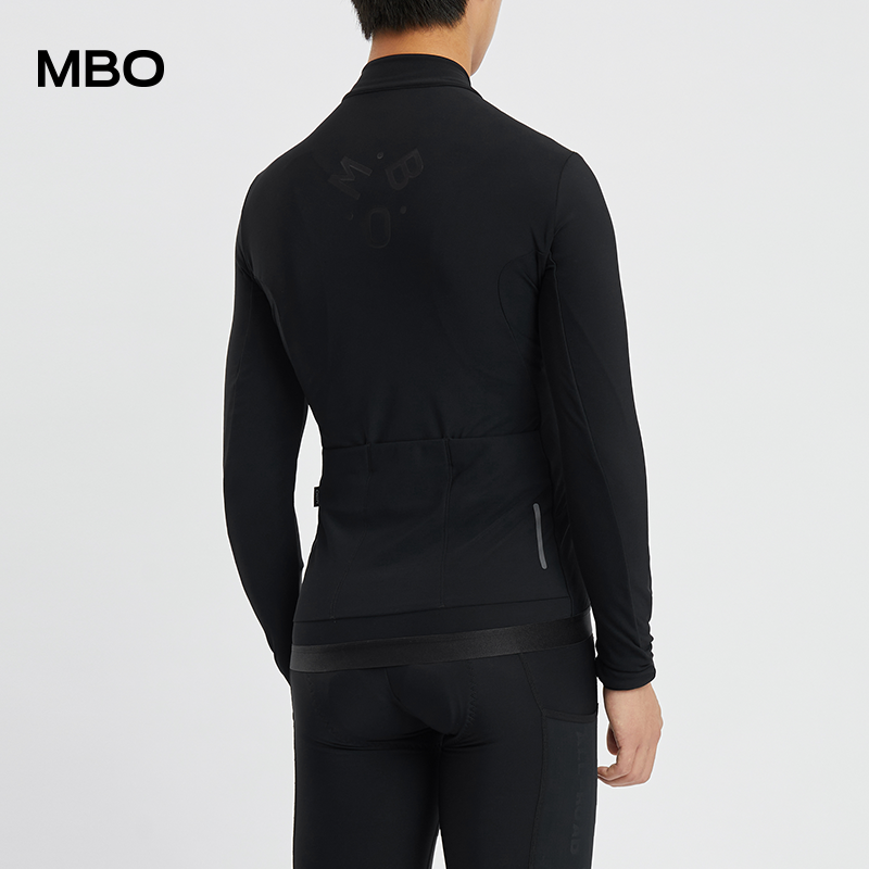 Men's Long Sleeve Thermal Jersey - Light year Black