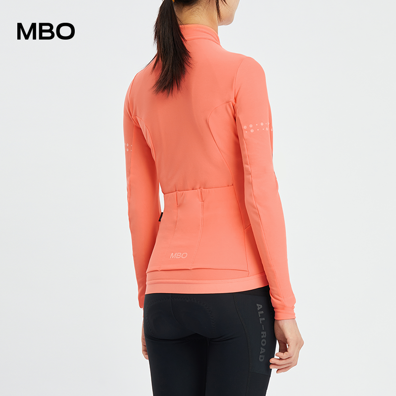 Women's Long Sleeve Thermal Jersey - Light year Coral