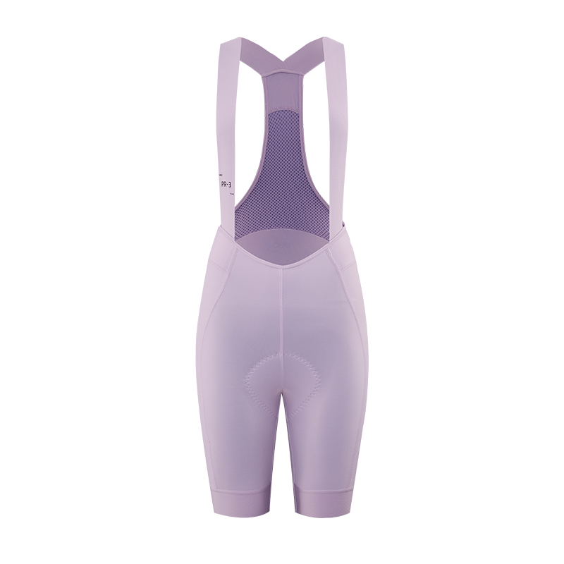 Women's Alley Bib Shorts-Foggy Purple