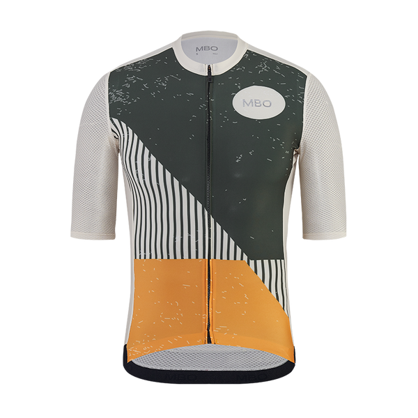 Men's Short Sleeve Jersey-  Graphic Prime Jersey Off White