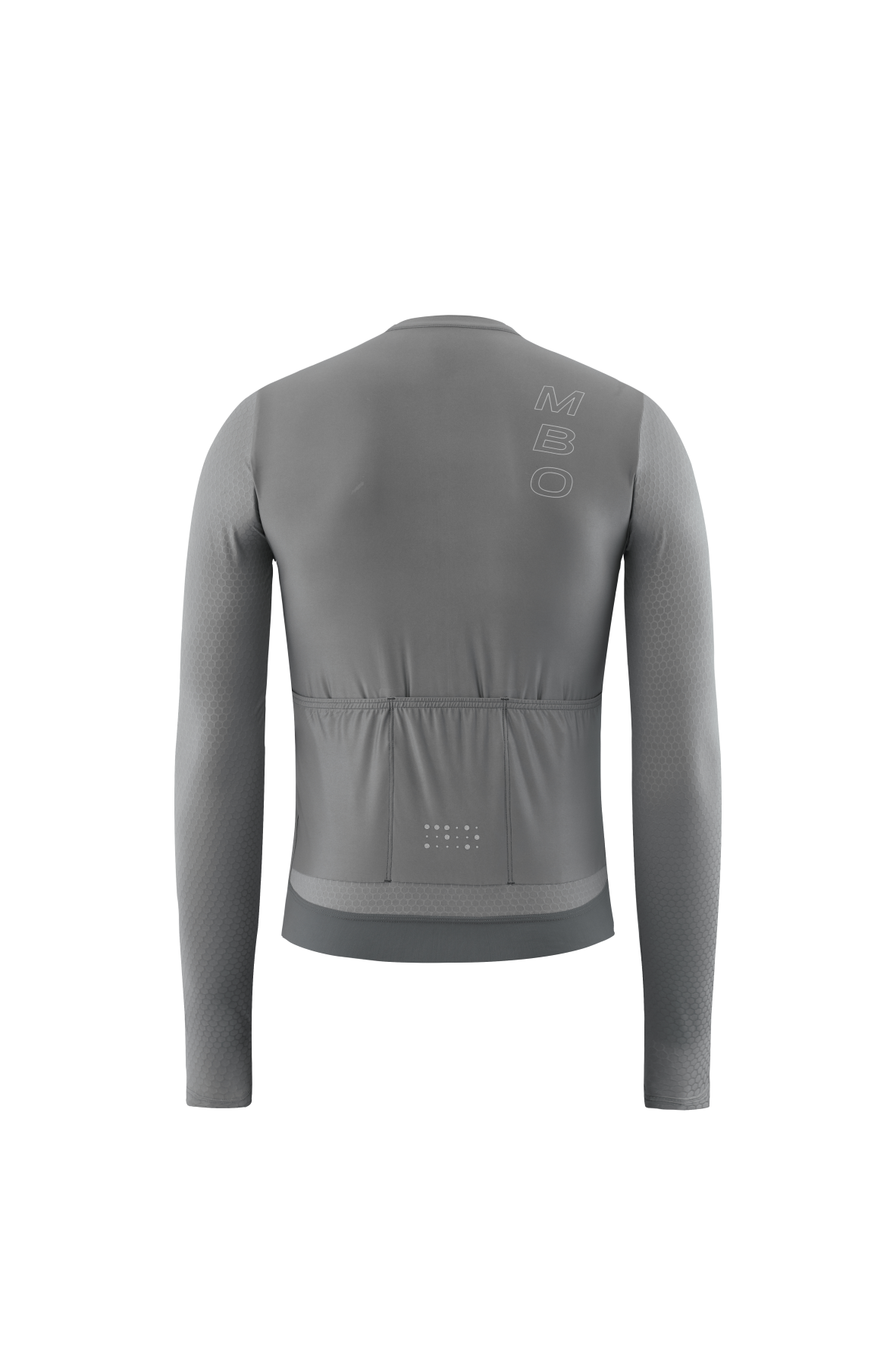 Men's Long Sleeve Jersey- Hollow Valley Prime Jersey Smoked Grey