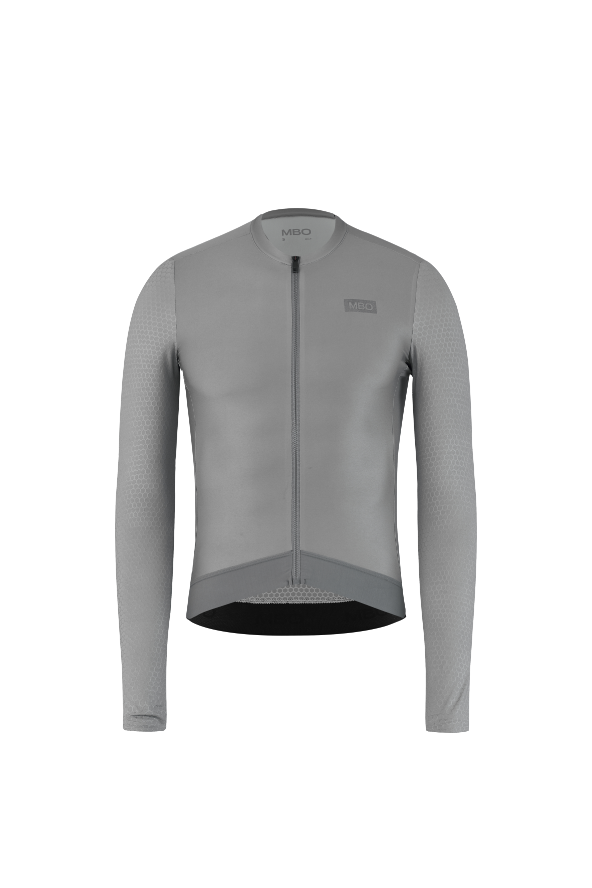 Men's Long Sleeve Jersey- Hollow Valley Prime Jersey Smoked Grey