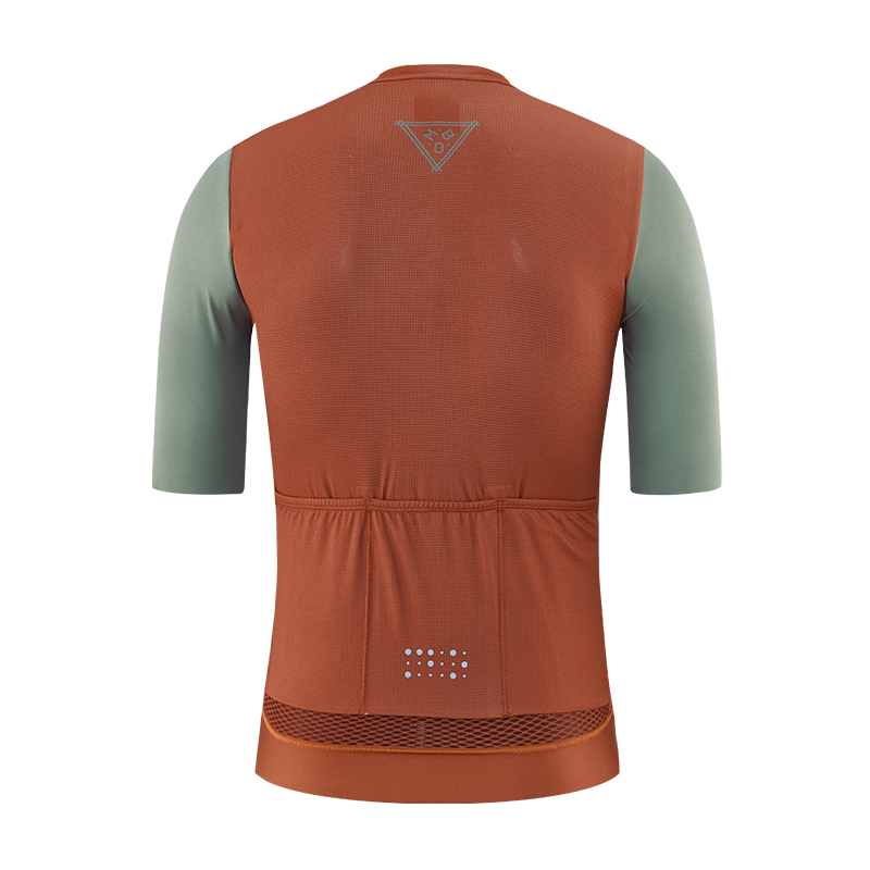 Men's Short Sleeve Jersey- Galaxy Prime Jersey Terracotta